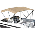 Khaki Beige 3 Bow Canvas Top, 72 x 60-Inch O924