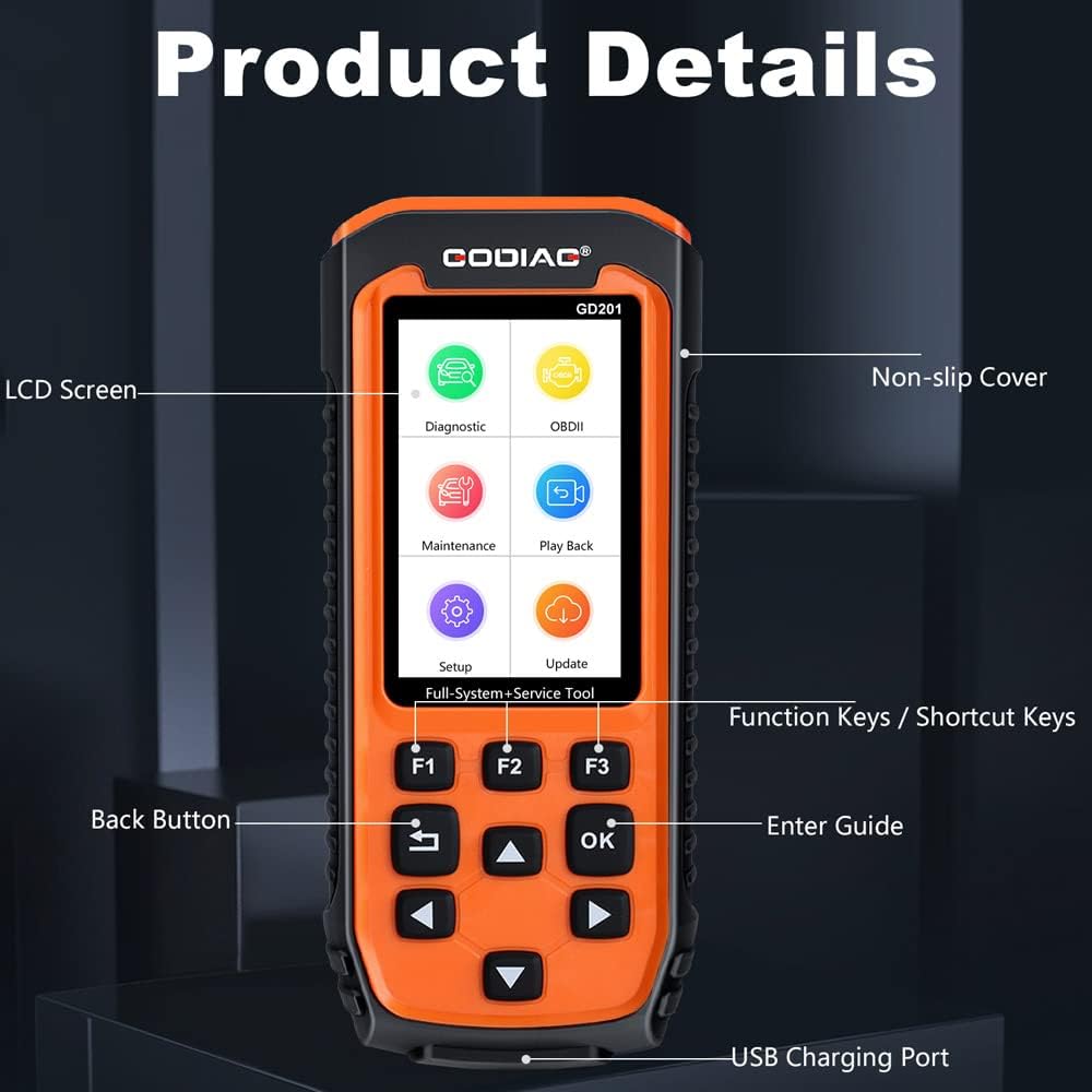 OBD2 Scanner Diagnostic Scan Tool with 29 Reset Service T928141
