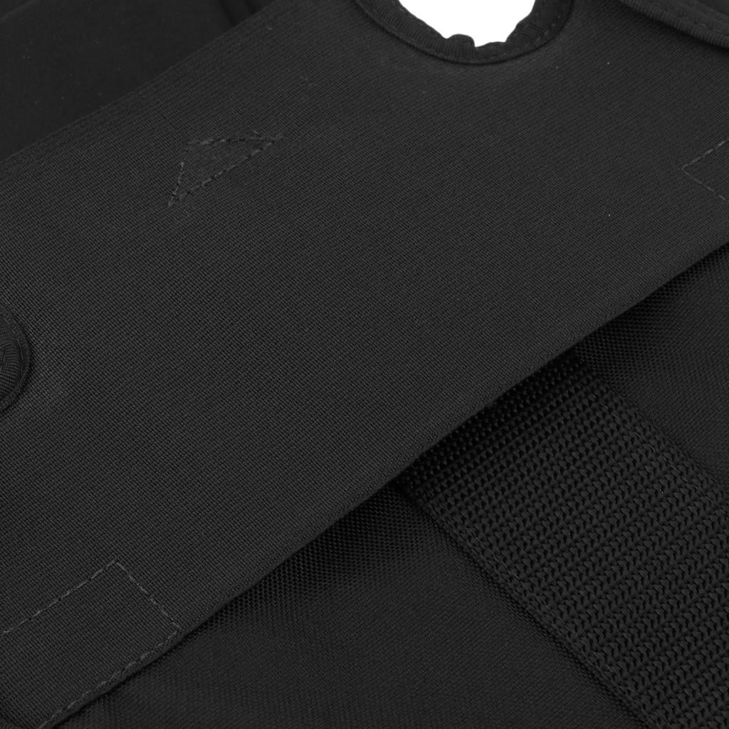 Soft Scuba Diving Back Support Backplate Pad With Storage Pocket R4537