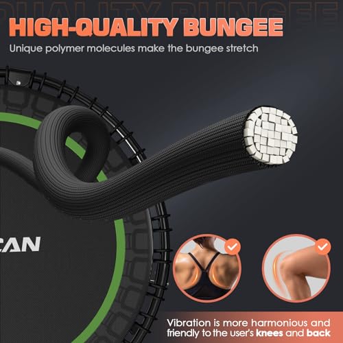 40" Fitness Trampoline with Durable Bungees F4904