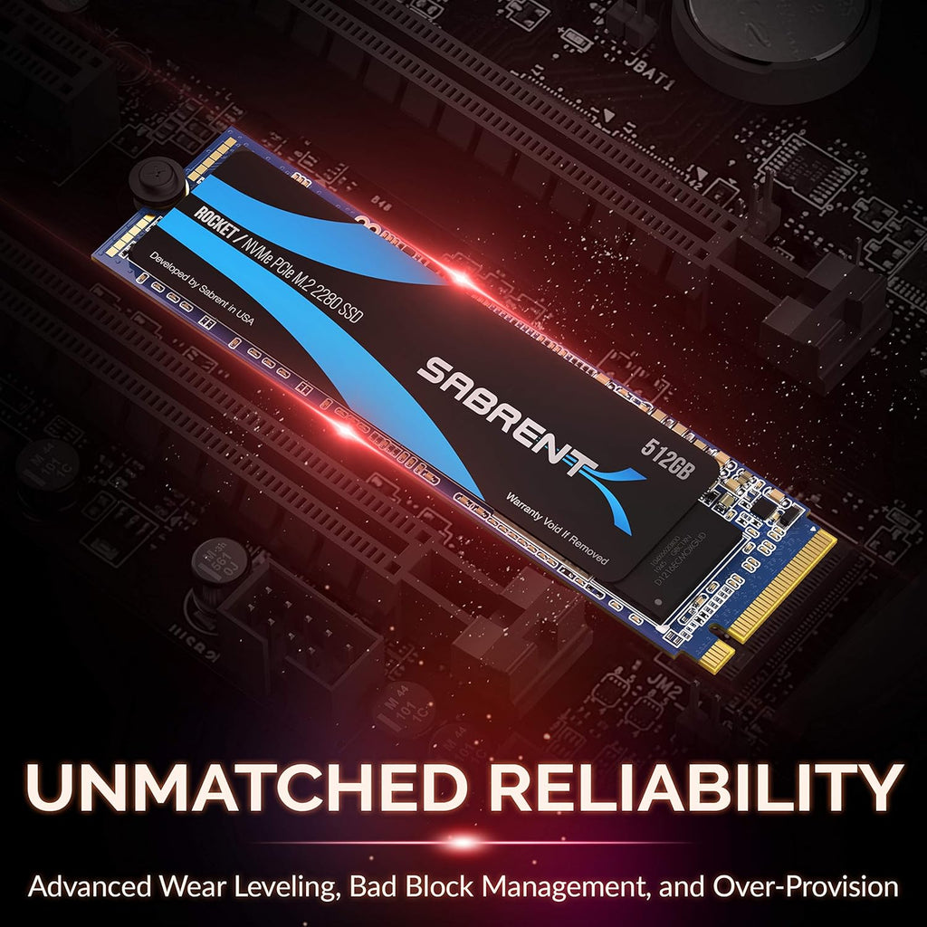 512GB NVMe PCIe M.2 2280 Internal SSD Pack of 2 Q844
