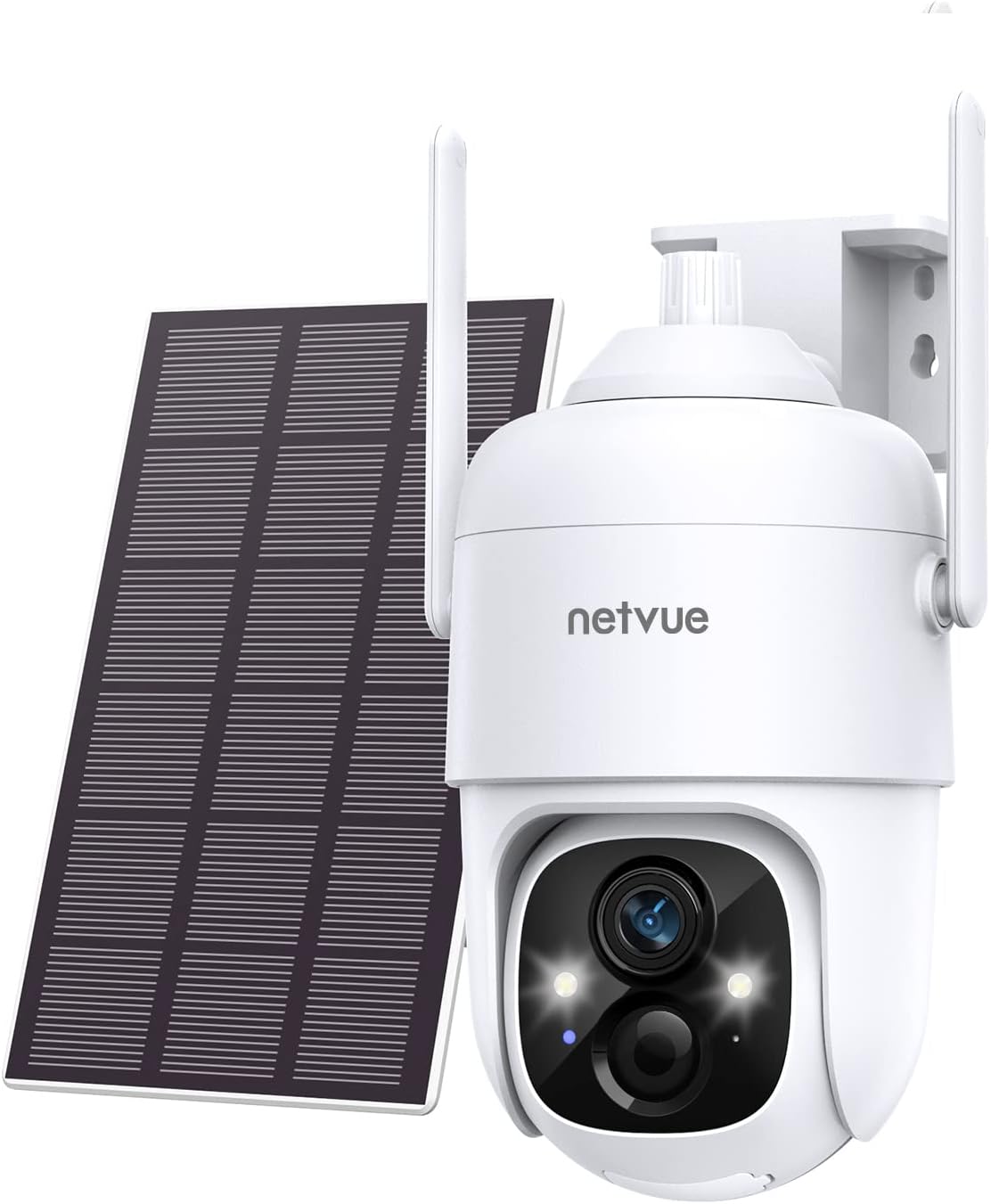 Wireless Outdoor WiFi Pan Tilt 360° Solar Rechargeable Battery Powered Security Camera C743