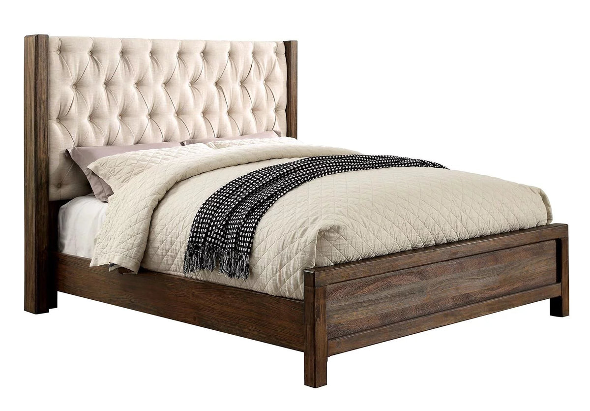 Solid Wood King Bedroom Set 3pcs X896092