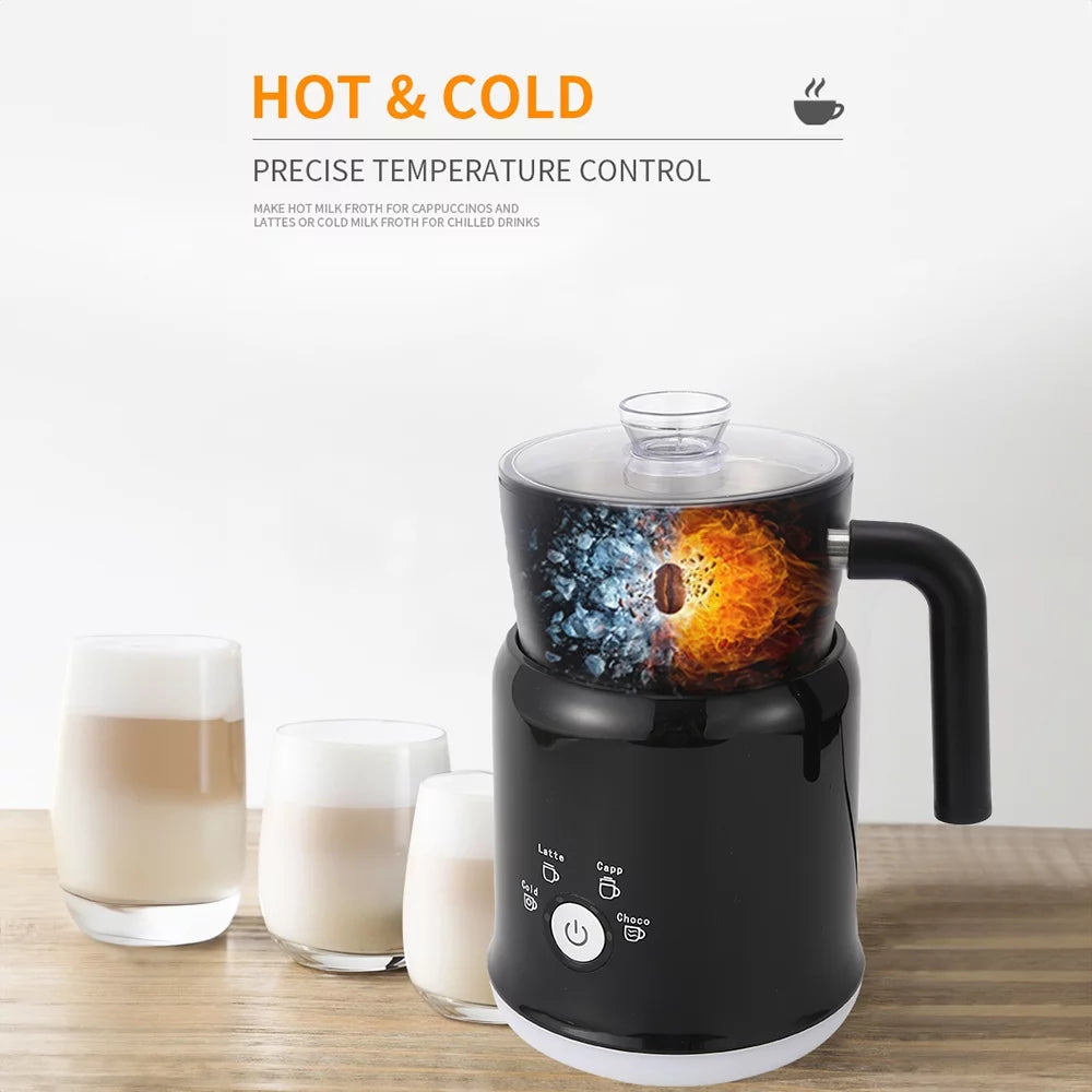 Detachable Electric Milk Frother and Steamer 700ml 600W 5 in 1 J5648
