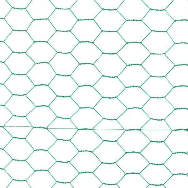 16 Gauge Vinyl Green Hex Netting L719