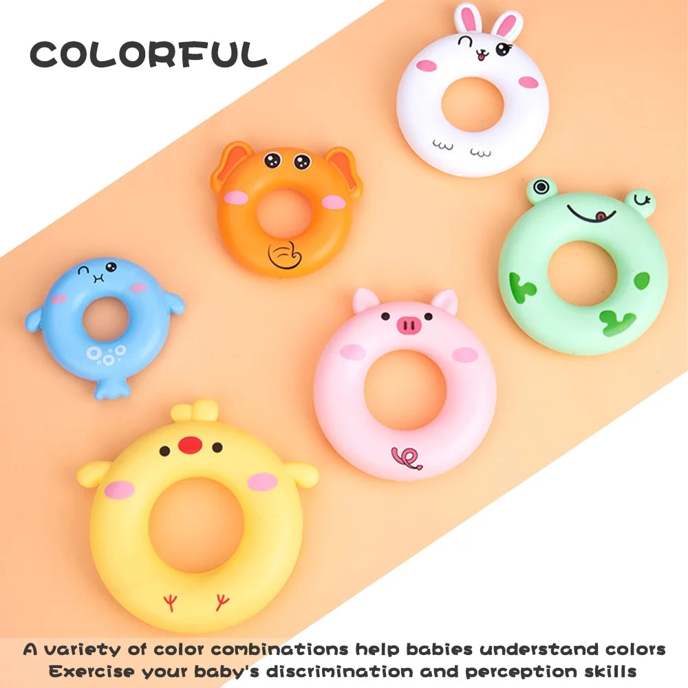7 Rings Baby Stacking & Nesting Toys Montessori Baby Blocks K834931