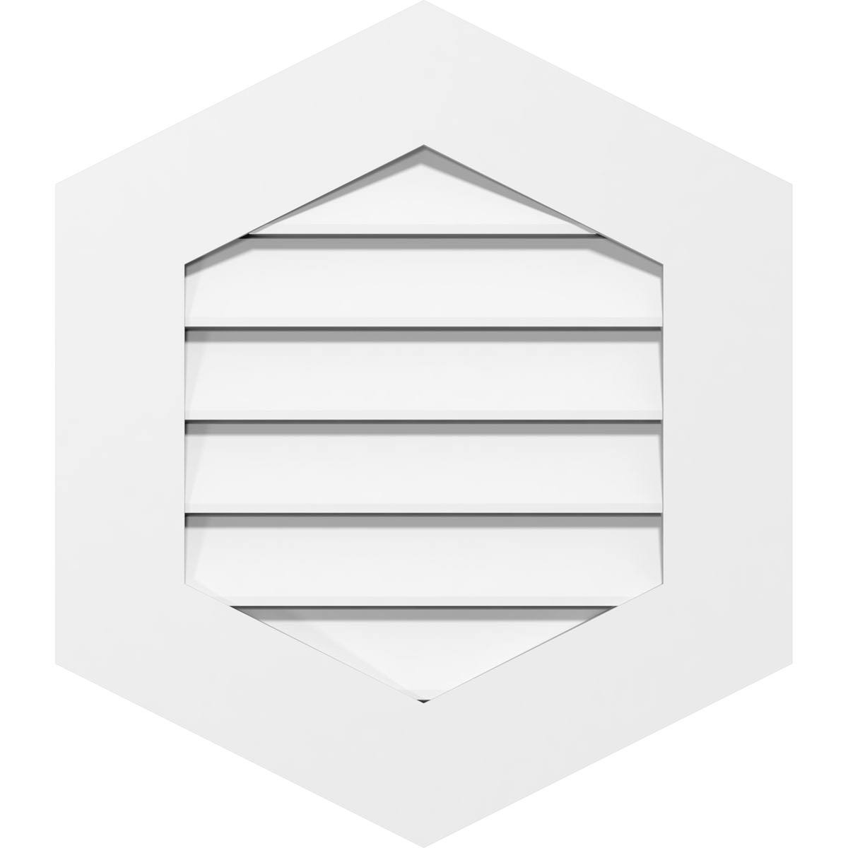 PVC Gable Vent W569635
