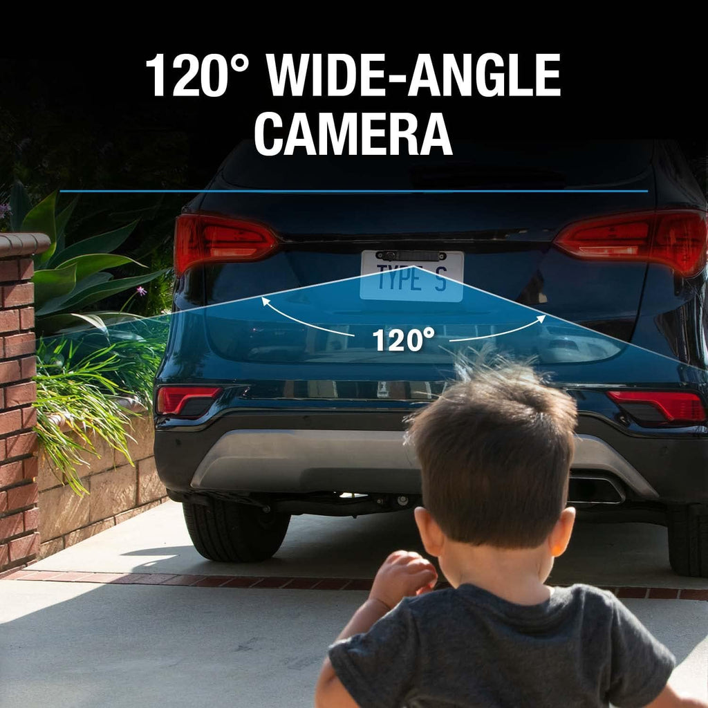 Solar Powered 1080p HD Backup Camera P68506