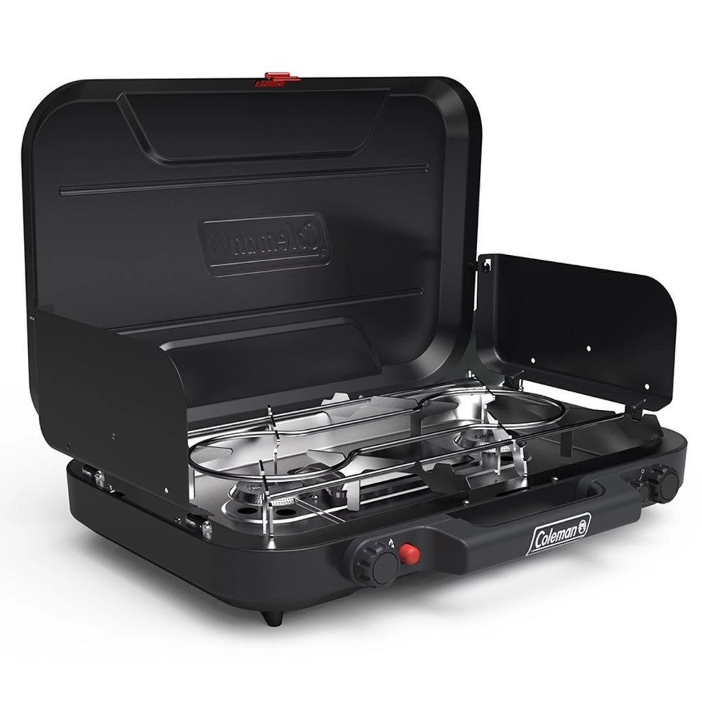 Black 3 Burners Camping Stove U6213