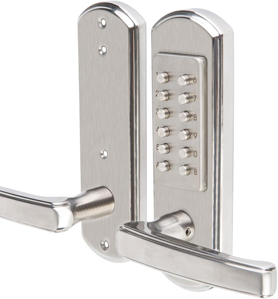 Keyless Mechanical Combination Door Lock Stainless Steel 304 Z818920