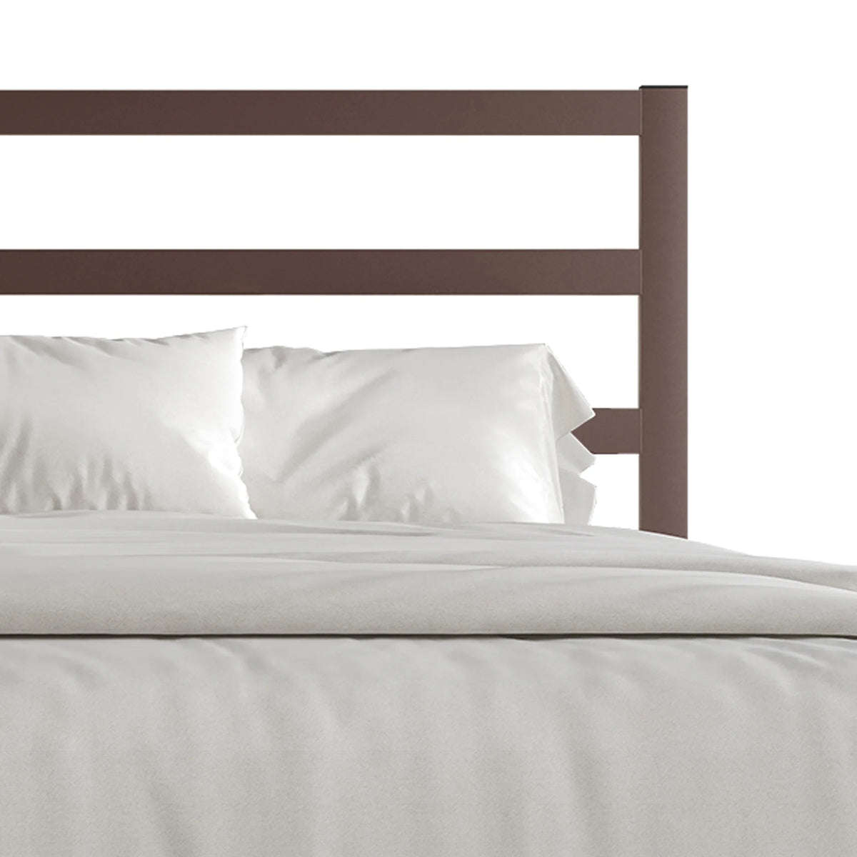 Queen Size Black Metal Platform Bed U520286