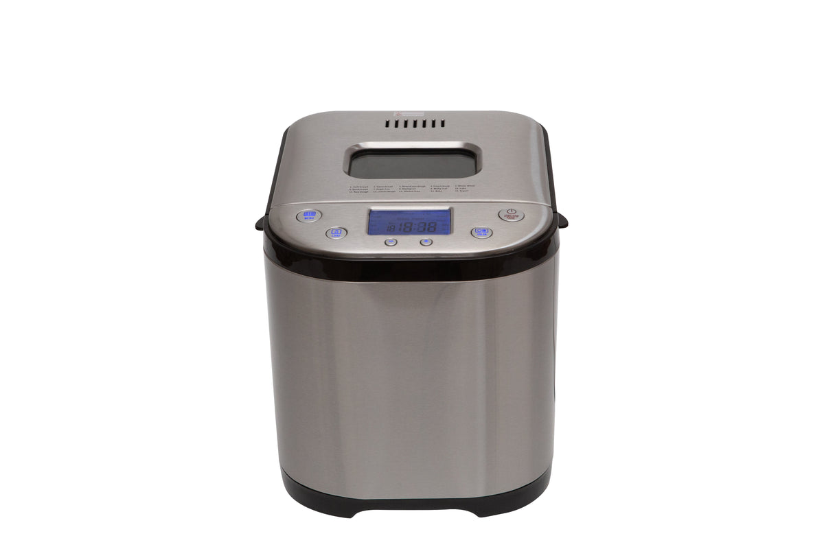 15 Program Stainless Steel Bread Maker, 2lb XL Loaf M3496