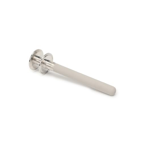 Tri-Clamp Stainless Steel 304 Diffusion Stone, 2 Micron Aeration Stone with 1/4" NPT CO2 inlet Y82795