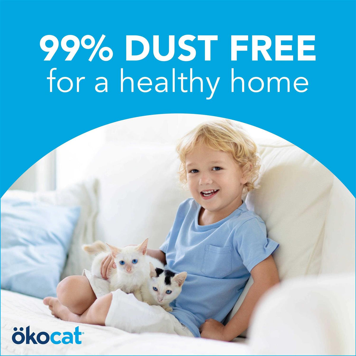 Okocat Premium Clumping Natural Wood Cat Litter E145591