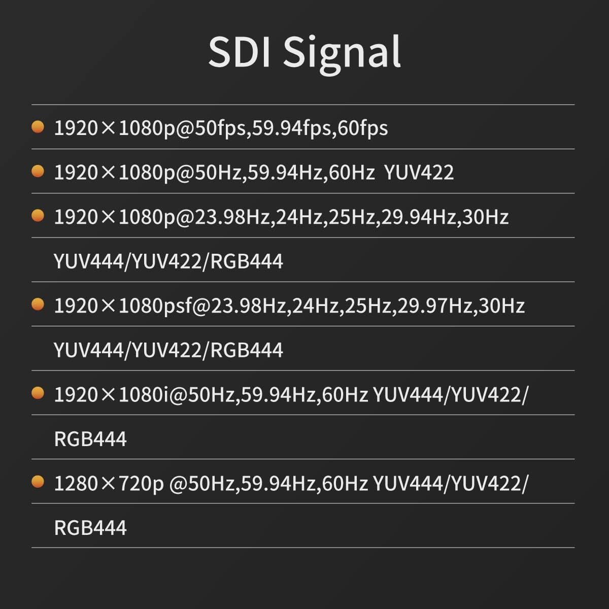 5.5" Touch Screen Camera Field Monitor with SDI W16588