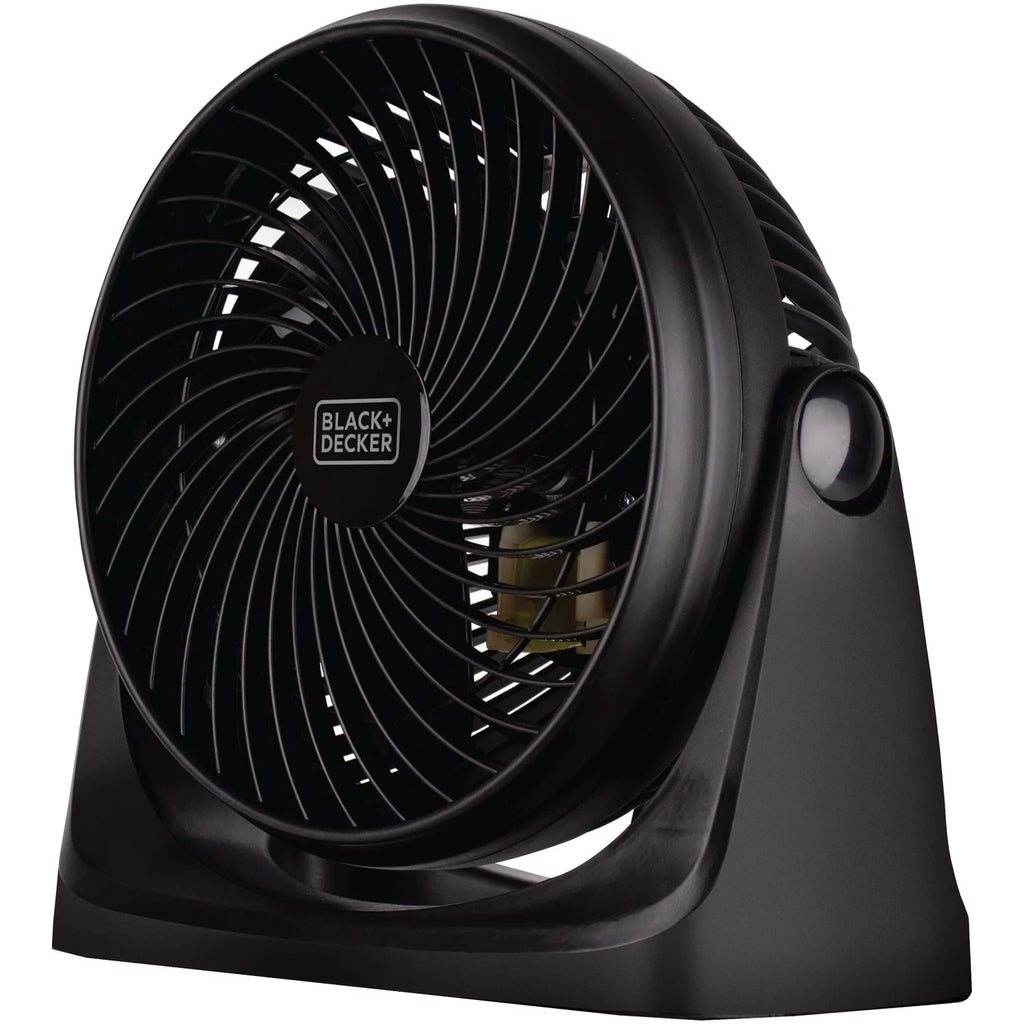 7 Inch Electric Portable Table Fan with Adjustable Tilt, Black M448