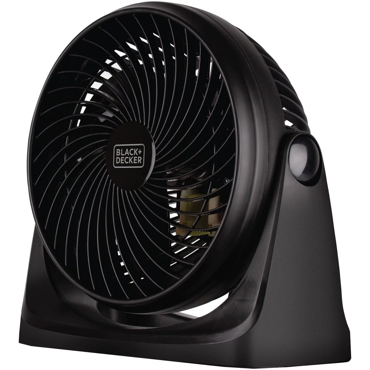 7 Inch Electric Portable Table Fan with Adjustable Tilt, Black M448
