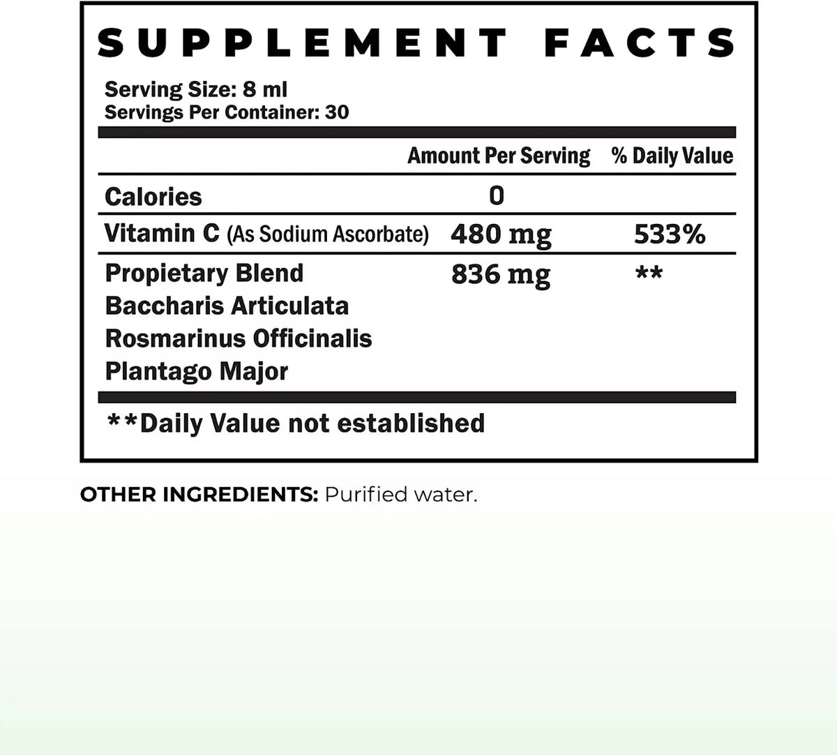 4 Botellas 8ml Per Serving Immune System Support U557069