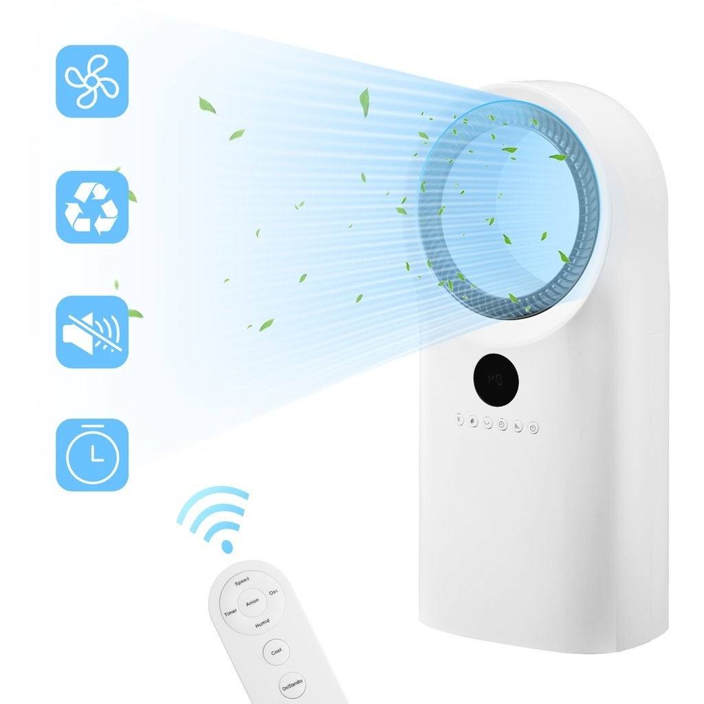 Portable Air Conditioner Cooler Fan Humidifier White F87859