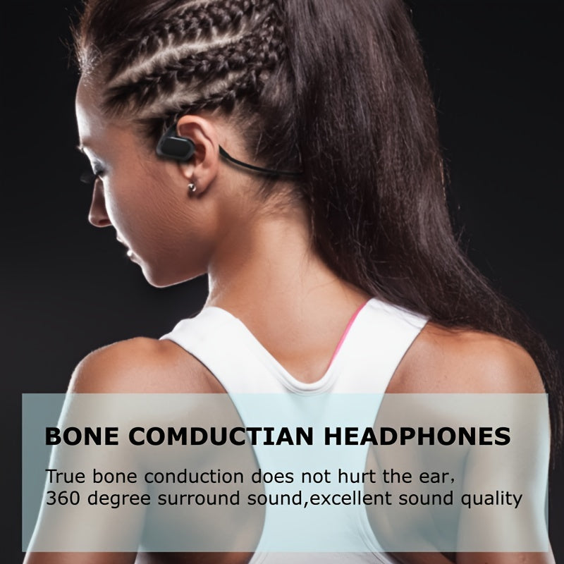 Bone Conduction Headphones Wireless 5.3 32G Memory Waterproof Swimming Headphones X783