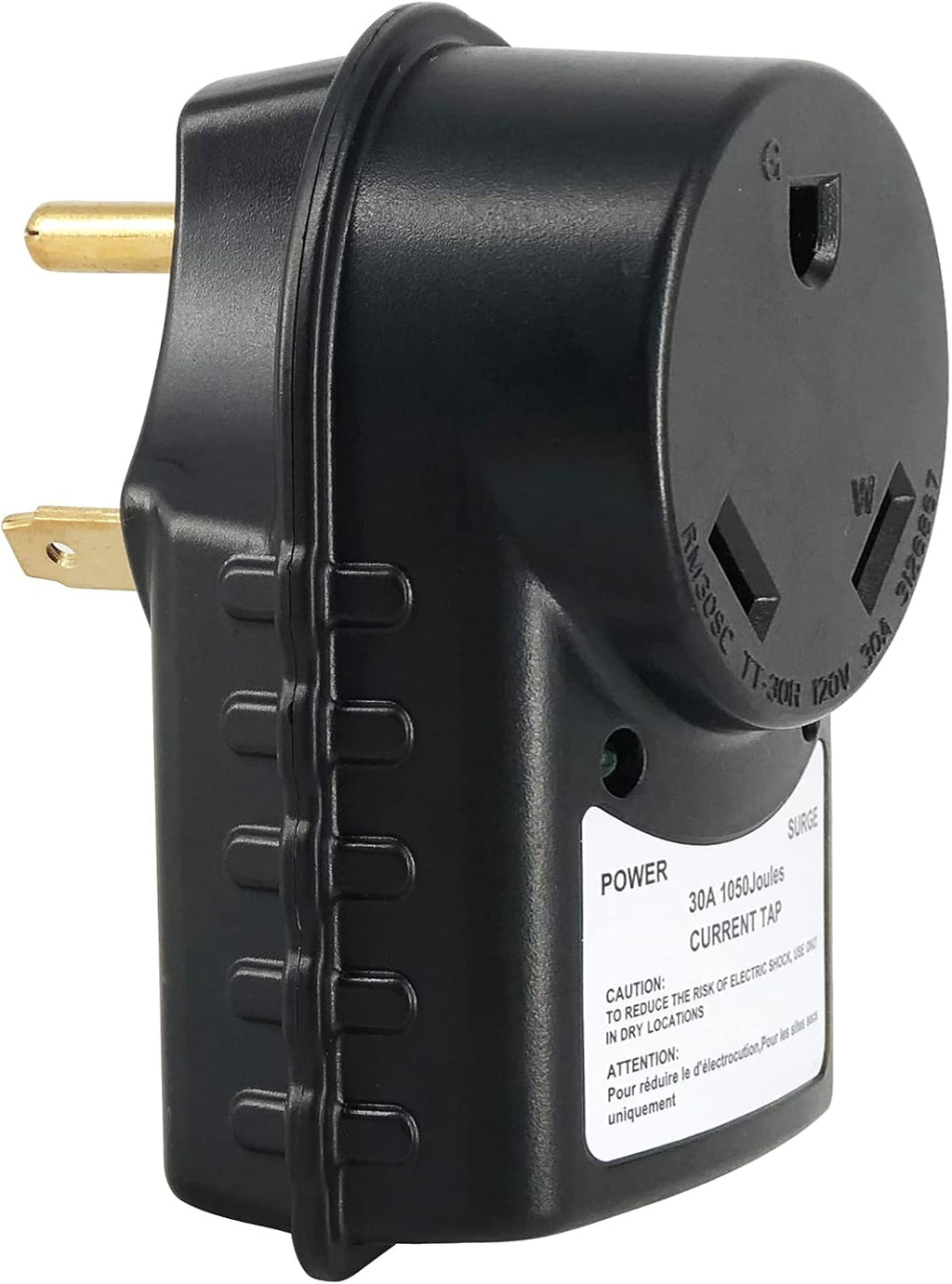 30 Amp RV Surge Protector with LED Indicator Light, Pack of 2 H248