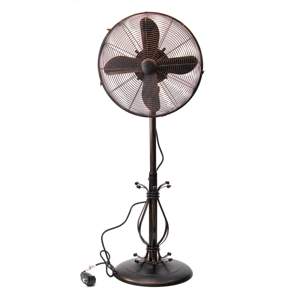 Adjustable Oscillating Outdoor Pedestal Fan B869282