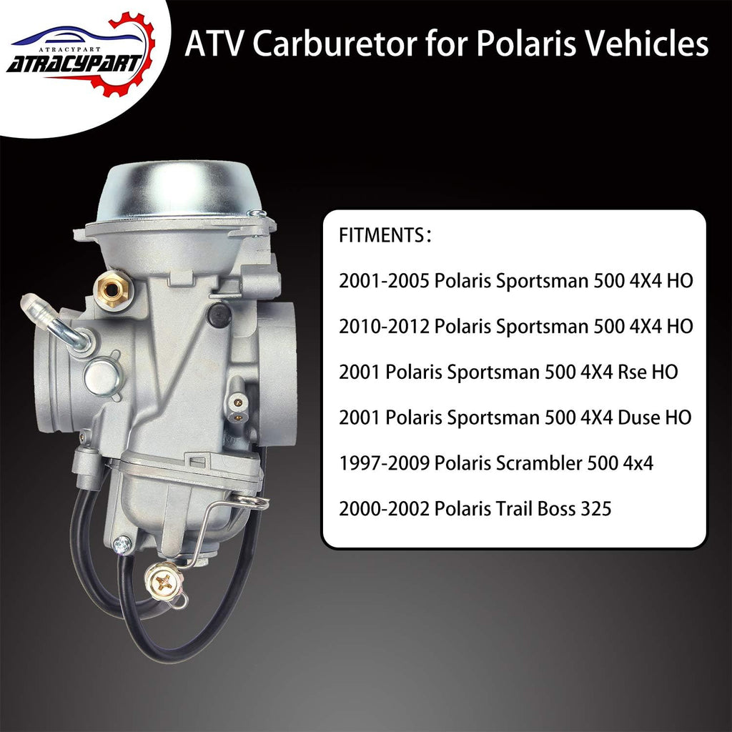 Carburetor Carb for Polaris Sportsman 500 4X4 HO, Pack of 2 T614324