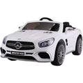 White 12V Kids Ride on Car A163516