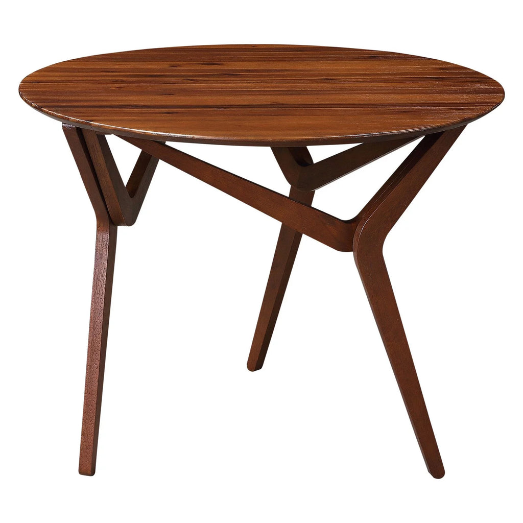 Adjustable Round Wood Dining Coffee Table S26068