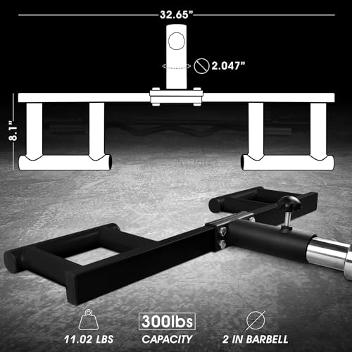 T-Bar Row Landmine Attachment for 1" & 2" Olympic Bars H239322