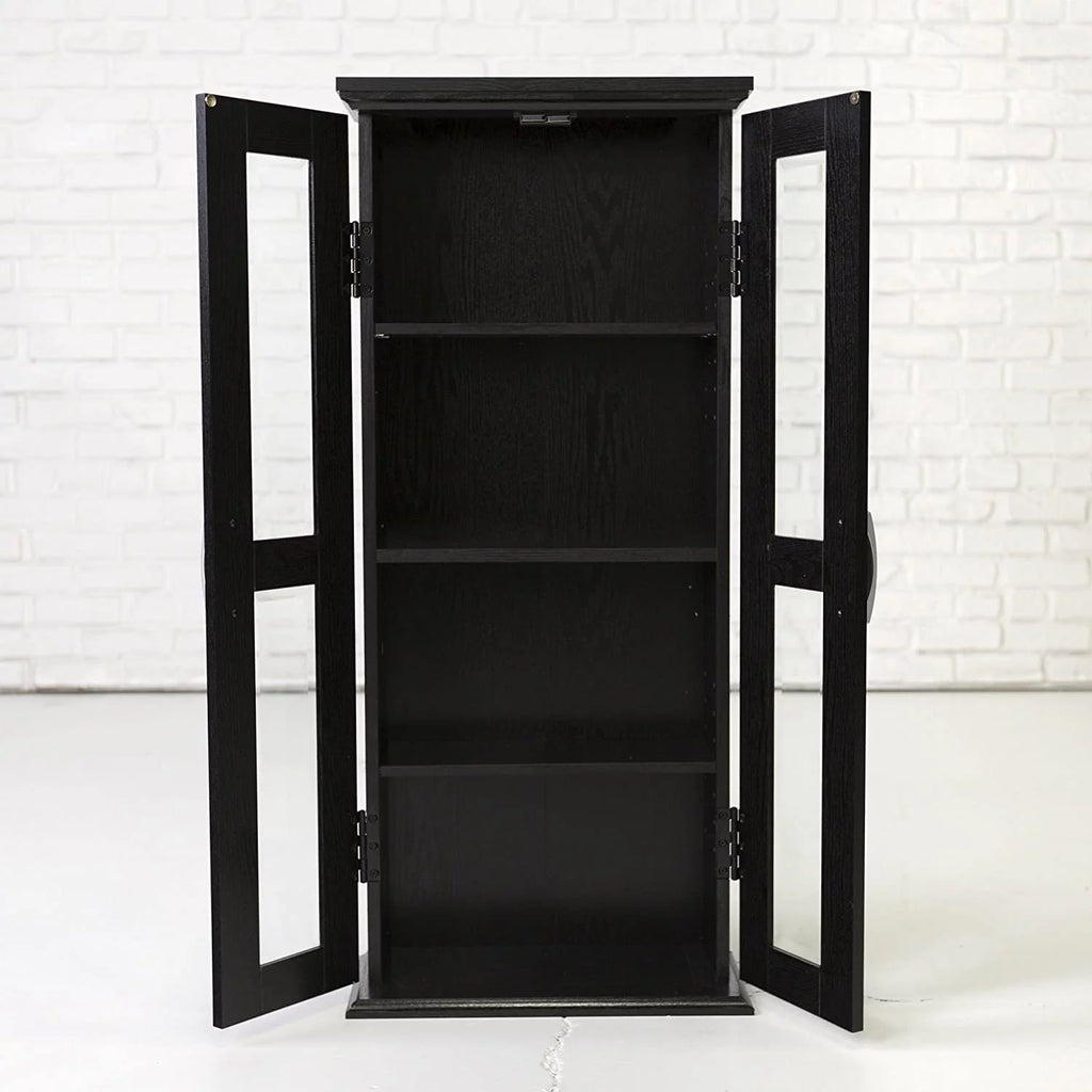 4 Tier Black Bookshelf V870949