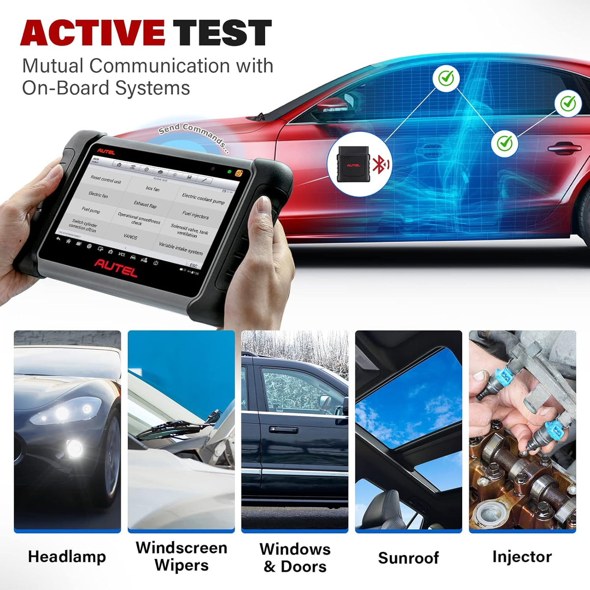 TPMS Diagnostic Scanner with Bi-Directional Control X673