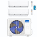 27,000 BTU 2 Zone Ductless Air Conditioner and Heat Pump C377953