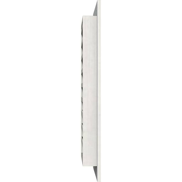 Vertical Gable Vent Primed Functional Q81633