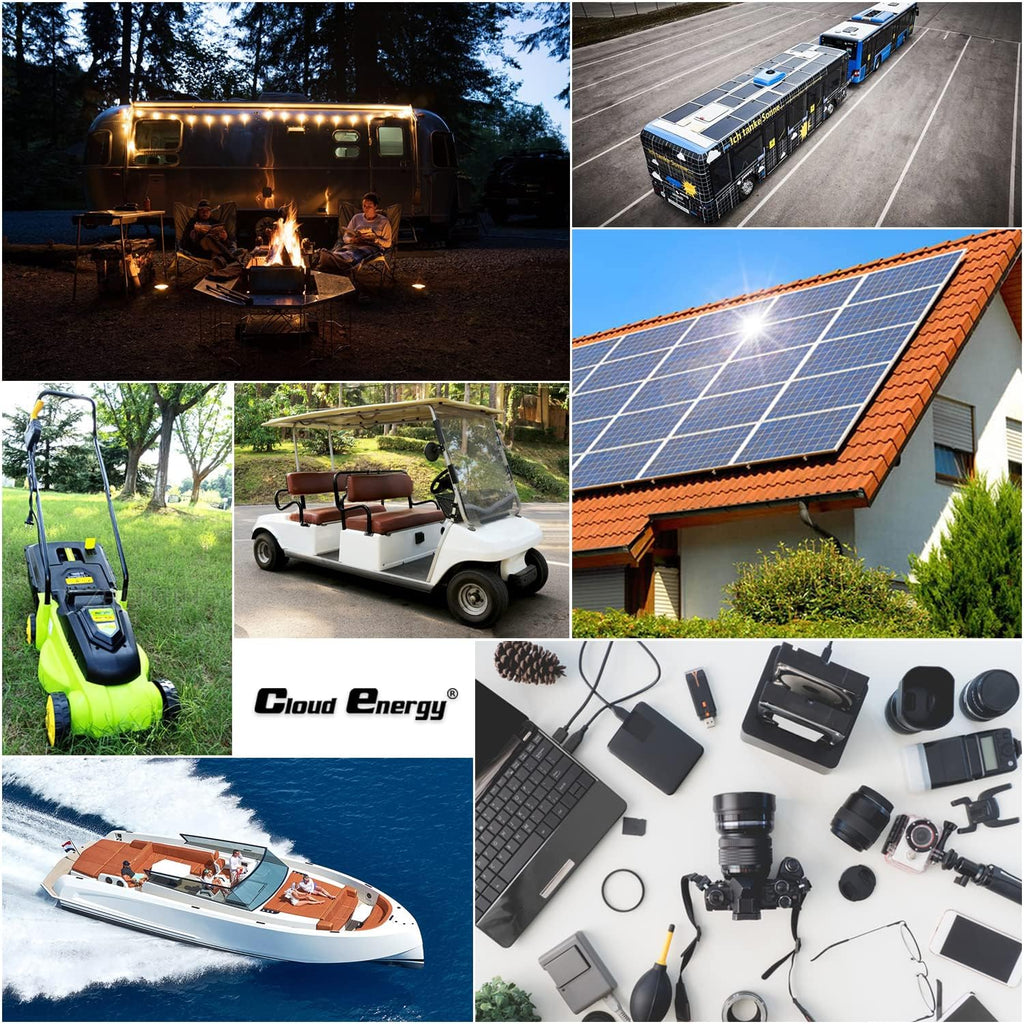 24V 150Ah 3.84kWh Deep Cycle LiFePO4 Battery with 100A BMS I464792