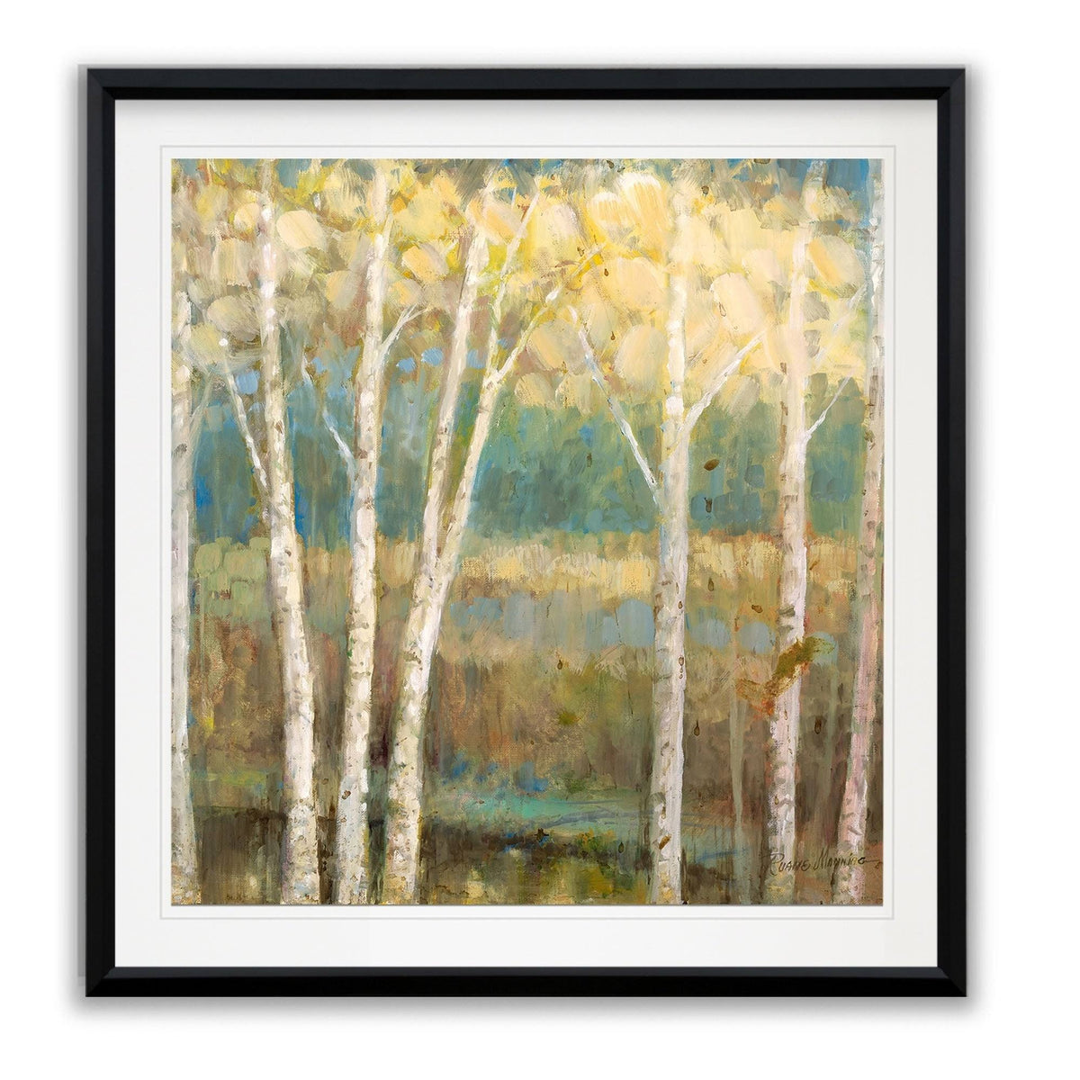 Framed Giclee Print 32x32 H28999