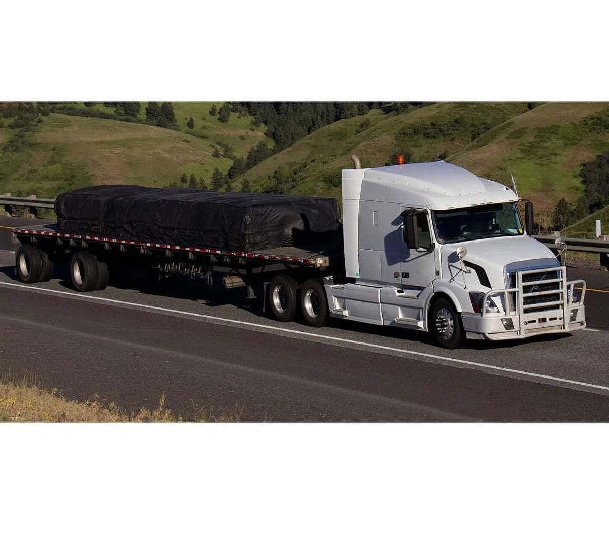 2 Pack 20' x 24' Heavy Duty Flatbed Truck Tarps Z57743