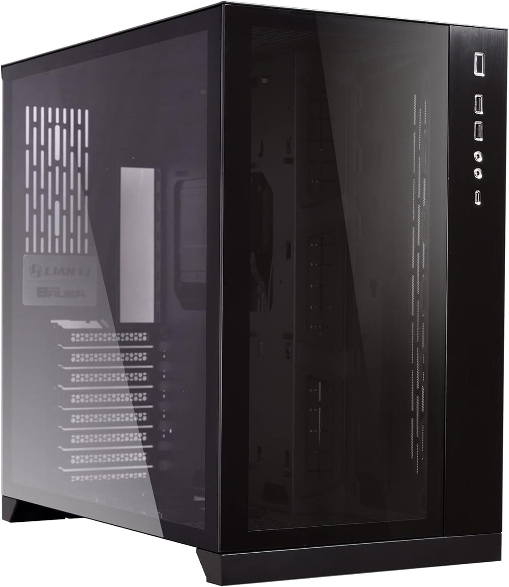 White ATX Mid Tower Tempered Glass Computer Case O708
