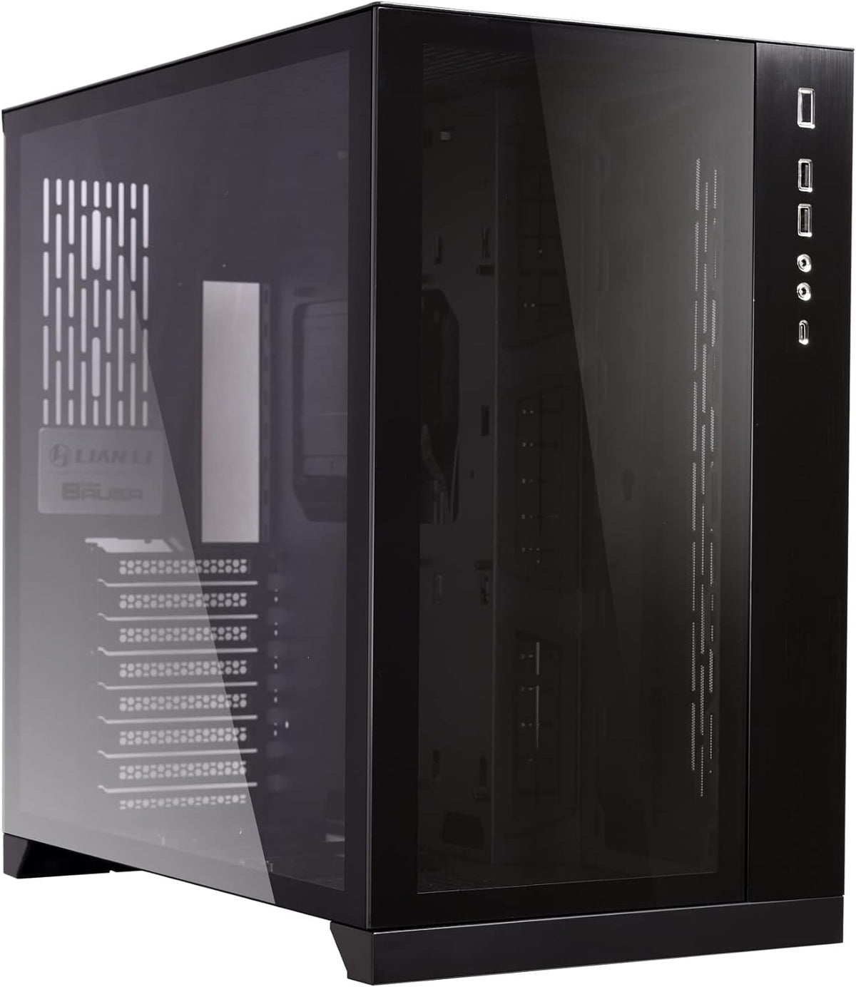 White ATX Mid Tower Tempered Glass Computer Case O708