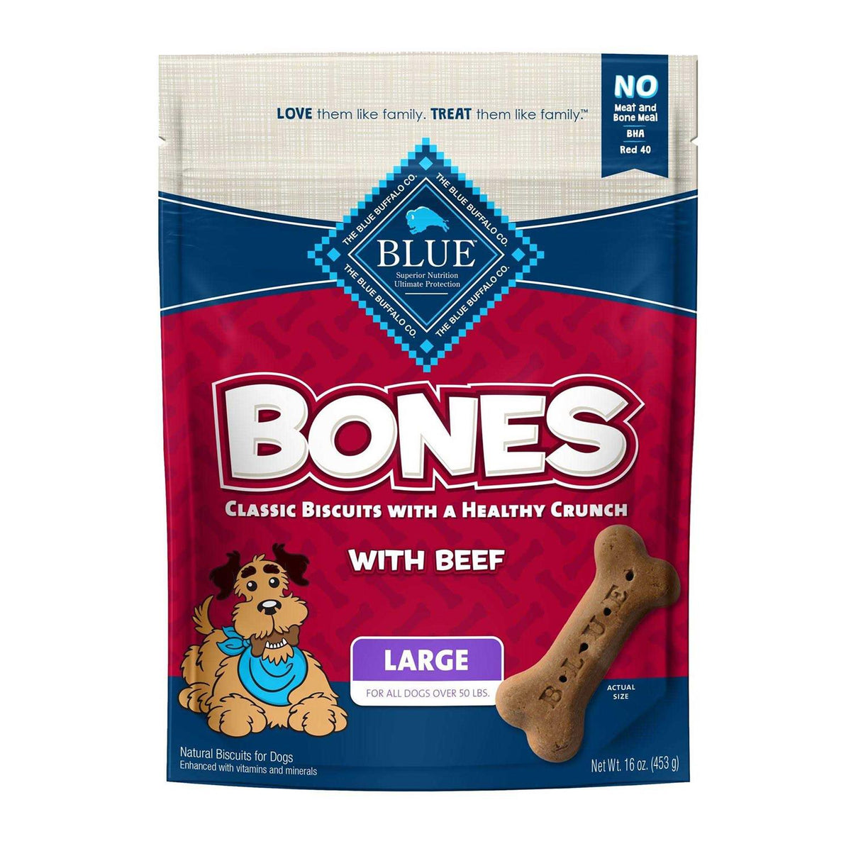 Blue Buffalo Bones Biscuits A9484
