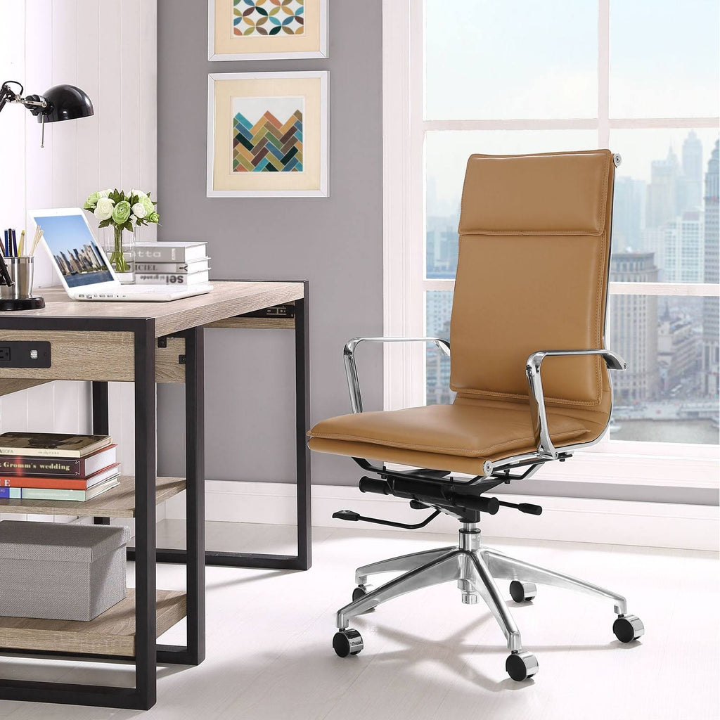 Tan Highback Office Chair N112591