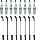 Spark Plug Wire Set (16pcs) Spark Plugs (8pcs) Spark Plug Wires (8pcs) Pack of 2 M679