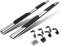 Oval Tubing Side Step Nerf Bar Running Board Stainless Steel Polished Chrome Q537940