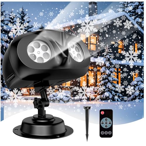 3D Ocean Wave & 72 HD Patterns Holiday Projection Light with Remote J727287
