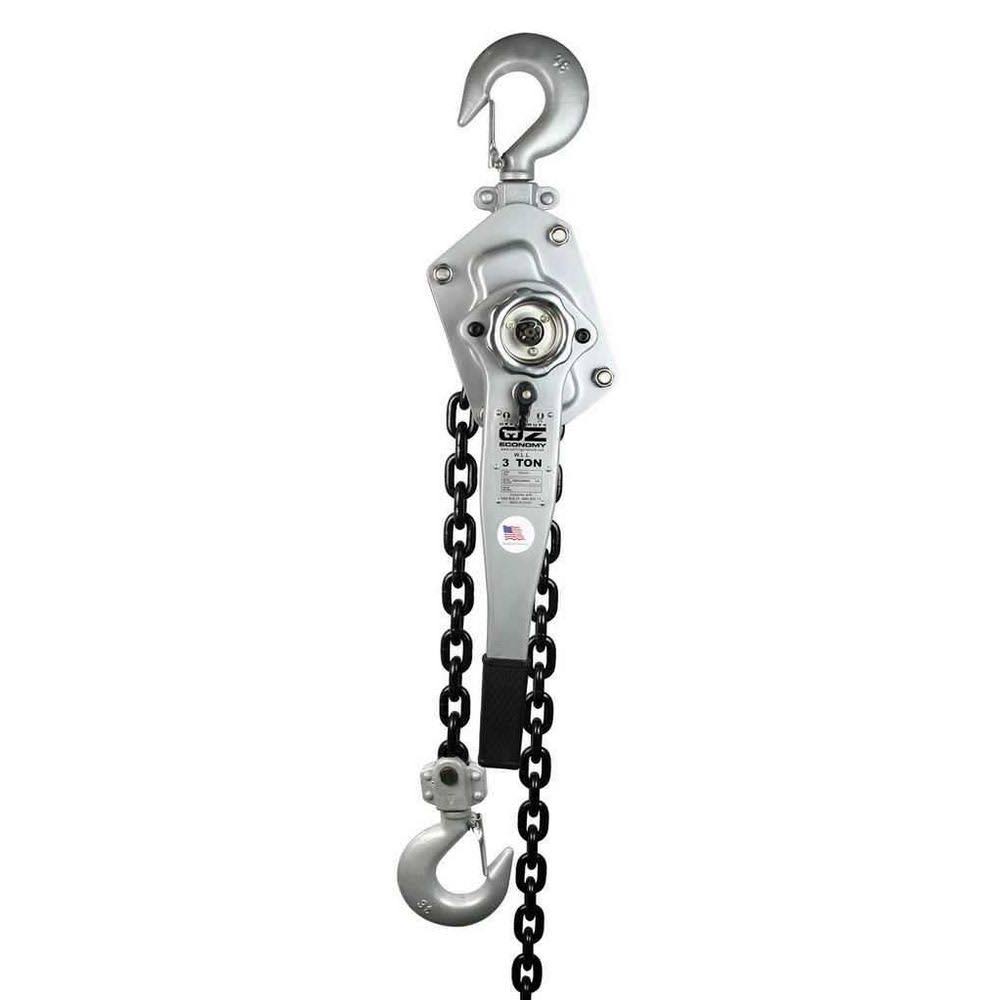 Manual Lever Hoist 3-Ton Capacity 10ft Lift P9975