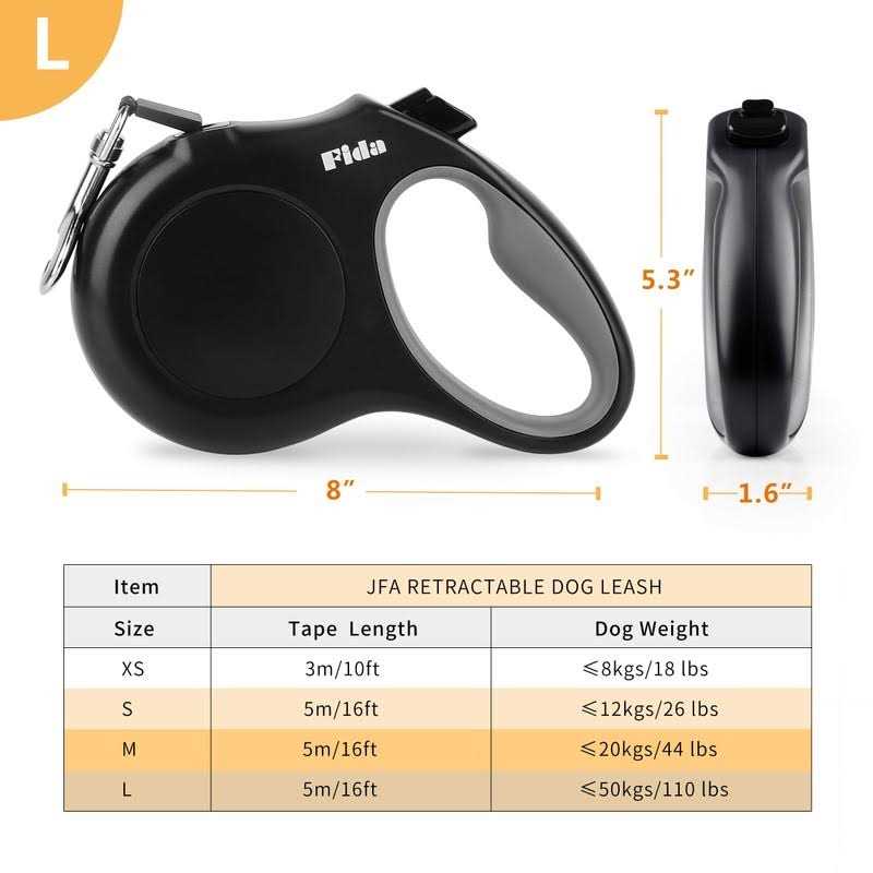 Retractable Dog Leash 16 ft L15517