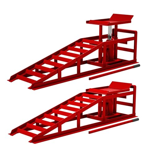 Hydraulic Car Ramps 5T 10000lbs Low Profile Vehicle Ramps N2085