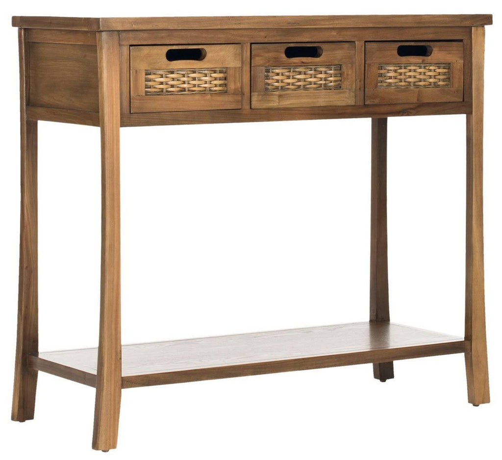 French Grey 3 Drawer Console L98497