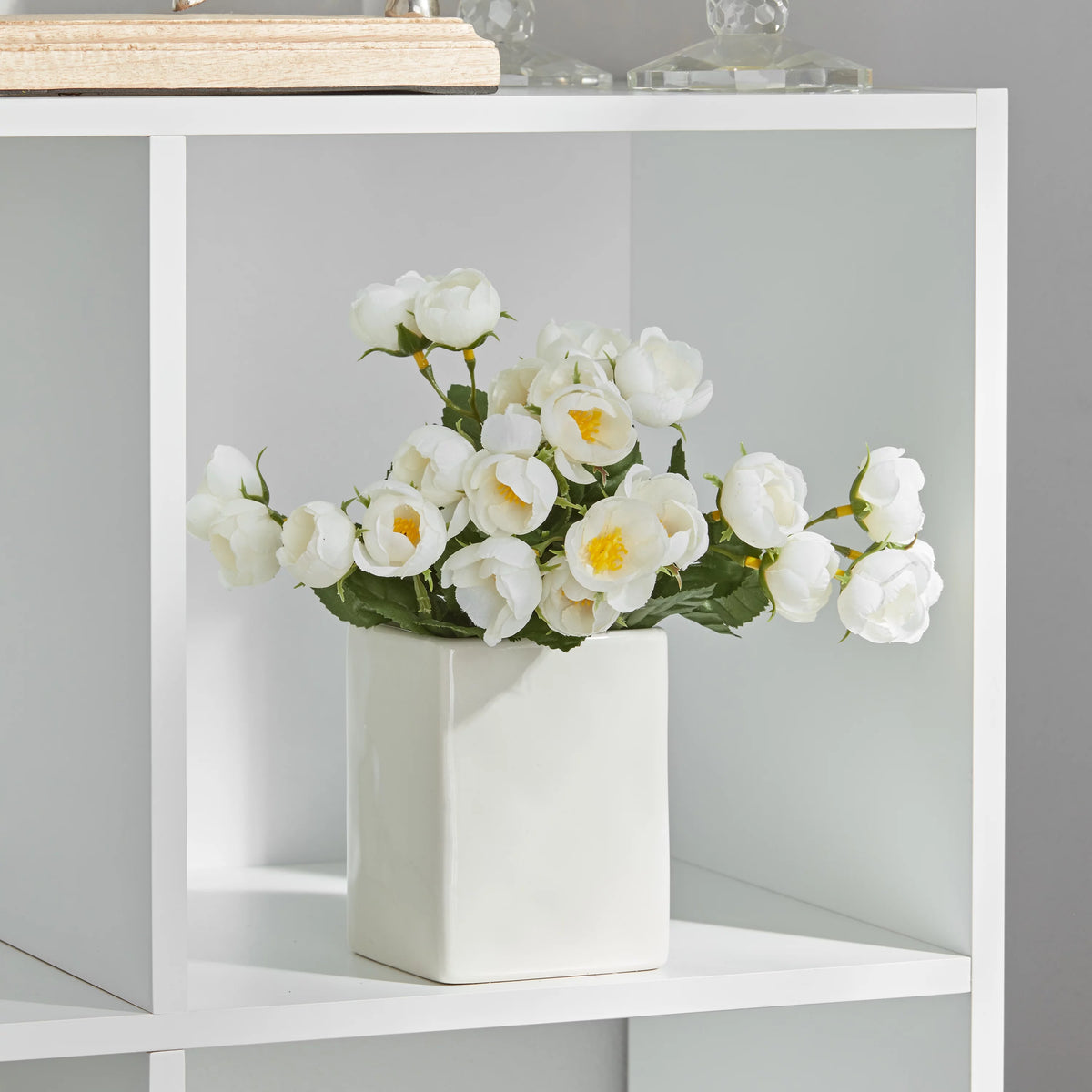6-Cube White Storage Organizer C437997