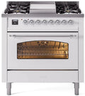 White 36 Dual Fuel Propane Gas Range T25667